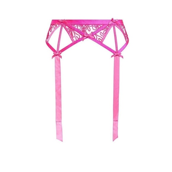 New! SET for love and lemons soutache bra and garter pink 4051 - Picture 6 of 14